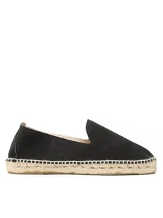 Manebi Espadryle Flat Espadrilles K 1.0 C0 Czarny - Espadryle męskie - miniaturka - grafika 1