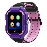 Smartwatch - Garett Kids Bloom 4G Fioletowy - miniaturka - grafika 1