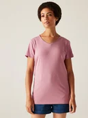 Koszulki i topy damskie - Regatta Koszulka "Elkie" w kolorze jasnoróżowym - miniaturka - grafika 1