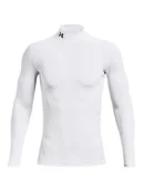 Koszulki sportowe męskie - Under Armour Koszulka funkcyjna w kolorze białym - miniaturka - grafika 1