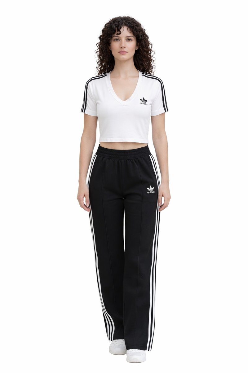 ADIDAS TOP DAMSKI BIAŁY KRÓTKI RĘKAW I DEKOLT W SEREK 40 I2B
