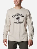 Koszulki męskie - Longsleeve męski Columbia Rockaway River Graphic LS Tee 2022191278 M Beżowy (195981216493) - miniaturka - grafika 1