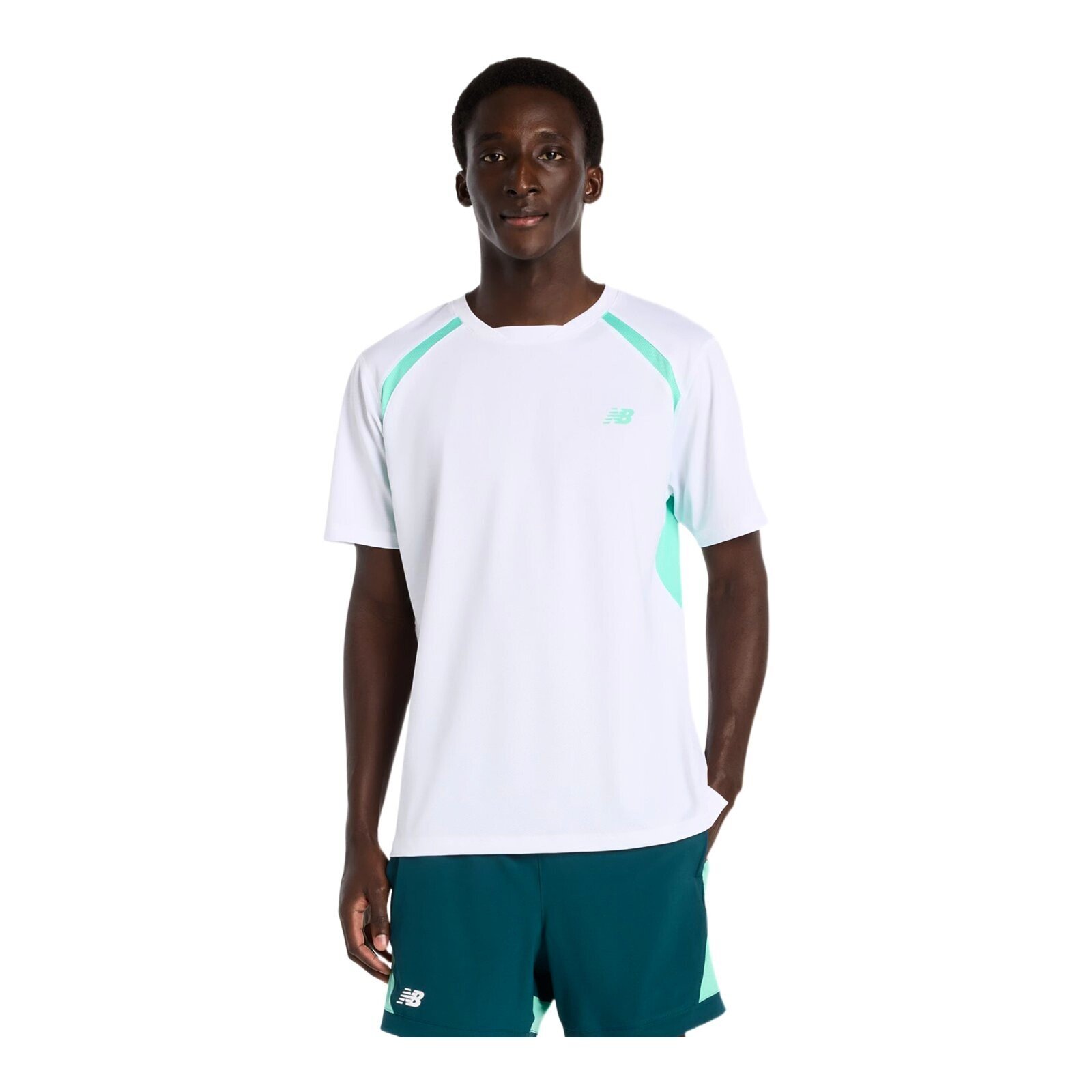 Koszulka męska New Balance Tournament Novelty Top White S