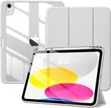 Etui do tabletów - Etui do Apple iPad 10.9 2022 10-GEN11 A16 2025 11-GEN obudowa Clear Pencil - miniaturka - grafika 1