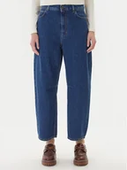 Spodnie damskie - Weekend Max Mara Jeansy Douglas 2525186022 Granatowy Baggy Fit - miniaturka - grafika 1