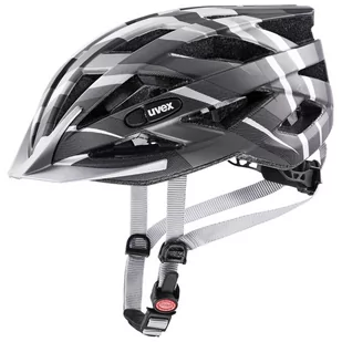UVEX Kask rowerowy Air Wing cc black-silver mat (15) 41/0/048/01/15 - Kaski rowerowe - miniaturka - grafika 1