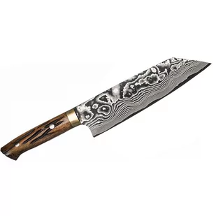 Takeshi Saji YBB Ręcznie kuty nóż Bunka 17cm VG-10 kod: HK-HA-466 - Noże kuchenne - miniaturka - grafika 1