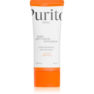 Purito Daily Soft Touch Sunscreen Codzienny krem przeciwsłoneczny z ceramidami 60ml - Kremy do twarzy - miniaturka - grafika 1