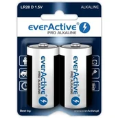 Baterie i akcesoria - EverActive 2 x baterie alkaliczne Pro LR20 D blister EVLR20-PRO - miniaturka - grafika 1