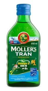 Mollers tran norweski owocowy 250 ml - Suplementy diety - miniaturka - grafika 1