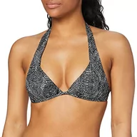 Stroje kąpielowe - O'Neill O'Neill damskie bikini Top Pw Sao Mix czarny Black Aop W/White 95D 9A8508 - miniaturka - grafika 1