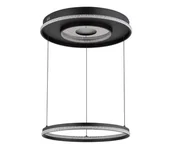 Lampy sufitowe - Globo 48041H - LED Żyrandol ściemnialny na lince MARSH 54W/230V śr. 60 cm + pilot - miniaturka - grafika 1