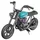 Motocykl elektryczny dla dzieci HYPER GOGO Pioneer 12 Plus, 21,9 V 5,2 Ah 160 W, opony 12'x3', 12 km - niebieski