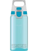 Shakery i bidony sportowe - Sigg 8631.40 bidon 500 ml Codzienne użytkowanie Kolor Aqua Plastik, Drinking bottle - miniaturka - grafika 1