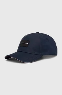 Tommy Hilfiger czapka z daszkiem kolor granatowy z aplikacją AM0AM12545 - Czapki męskie - miniaturka - grafika 1