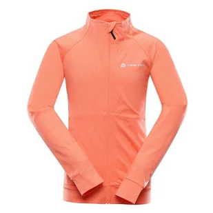 ALPINE PRO bluza dziewczęca Lallo 3 116 - 122 łososiowa - Bluzy i sweterki niemowlęce - miniaturka - grafika 1