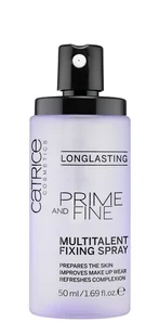 Catrice Catrice Longlasting Prime And Fine Fixing Spray utrwalający do twarzy 50ml 39311-uniw - Utrwalacze do makijażu - miniaturka - grafika 3