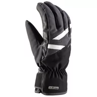 Rękawice narciarskie - Rękawice narciarskie damskie Hyperloft Viking Civetta 08 czarno-szary - miniaturka - grafika 1