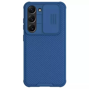 Nillkin Etui z ochroną aparatu CamShield Pro do Samsung Galaxy S23 Plus, niebieskie - Etui i futerały do telefonów - miniaturka - grafika 1