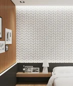 Elewacje - 93,5x60 cm VT - PB48 (B8 antracyt) JODEŁKA - Panel dekor 3D beton architektoniczny - miniaturka - grafika 1