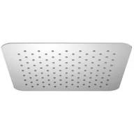 Deszczownice - Omnires Deszczownia WGU225 25x25 cm chrom kwadratowa Ultra Slim Line - miniaturka - grafika 1