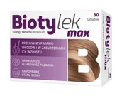 Włosy, skóra, paznokcie - HASCO-LEK Biotylek Max 10 mg x 30 tabl - miniaturka - grafika 1