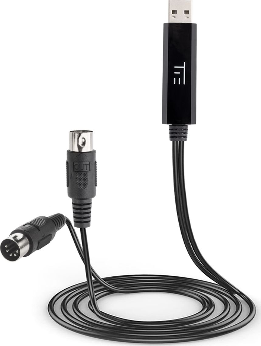 Kabel Tie TIE Studio MIDI 1i1o Interfejs USB