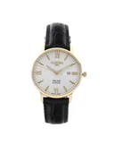 Zegarki męskie - Roamer Zegarek Valais 958844 48 13 05 Czarny - miniaturka - grafika 1