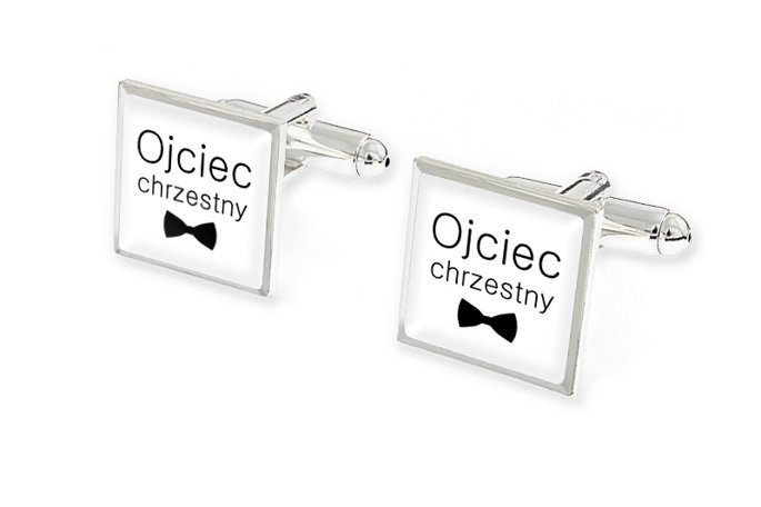 Mankietowe Spinki Dla Ojca Chrzestnego