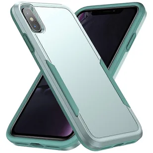 Do iPhone XS Max Pioneer Armor Heavy Duty, odporne na wstrząsy etui na telefon Zielony - Etui i futerały do telefonów - miniaturka - grafika 1