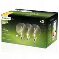 Żarówki LED - 3x Żarówka Led Dekoracyjna E27 G95 8W 3000K Globe - miniaturka - grafika 1