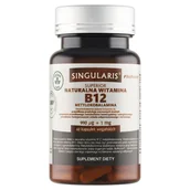 Witaminy i minerały - Singularis Superior, Naturalna Witamina B12, 60 Kaps. - miniaturka - grafika 1