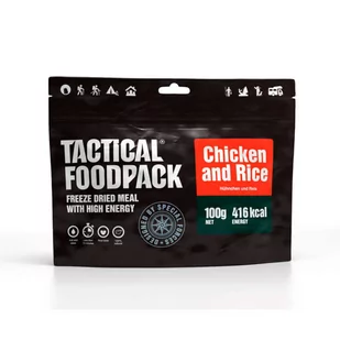Tactical foodpack Tactical Foodpack Freeze Dried Meal 100g, Chicken and Rice 2021 Żywność liofilizowana - Racje żywnościowe - miniaturka - grafika 1