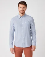 Koszule męskie - Wrangler Ls 1Pkt Shirt Navy W5A14M114-S - miniaturka - grafika 1