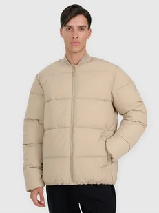 4F Kurtka puchowa z wypełnieniem syntetycznym męska - beżowa 3XL - Kurtki męskie 4F Kurtka puchowa z wypełnieniem syntetycznym męska - beżowa 3XL - Kurtki męskie - miniaturka - grafika 1