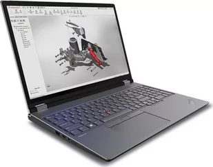 LENOVO ThinkPad P16 Gen 2 (16"/I7-13850HX/RTX3500A/32GB/SSD1TB/W11P/Szaro-czarny) - Laptopy - miniaturka - grafika 1