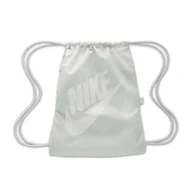 Torby sportowe - Worek, plecak Nike Heritage DC4245 (kolor Szary/Srebrny) - miniaturka - grafika 1