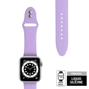 Crong Liquid - Pasek do Apple Watch 42/44/45 mm (fioletowy) - Akcesoria do smartwatchy - miniaturka - grafika 2