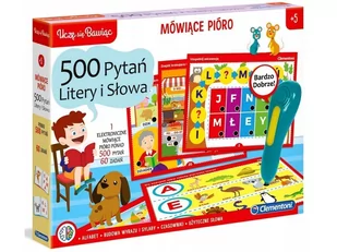 Clementoni Mówiące pióro 500 pytań Litery i słowa 50655 p6 - Zabawki kreatywne - miniaturka - grafika 3