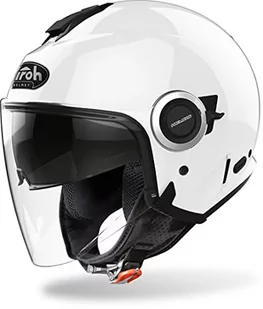 Airoh Kask męski HELIOS COLOR BIAŁY GLOSS M, MC - Kaski motocyklowe - miniaturka - grafika 1
