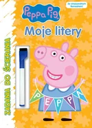 Peppa Pig Zadania do ścierania Moje litery