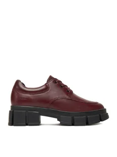 Badura Półbuty EO-CI12-9092-09 Bordowy - Buty dla dziewczynek - miniaturka - grafika 1