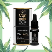 Przeciwbólowe - MACROLIFE Sp.j. CannabiBOX 500 mg 5% 10 ml 3701321 - miniaturka - grafika 1