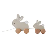 Zabawki sensoryczne - Little Dutch Króliczki do ciągnięcia FSC LD8861 - miniaturka - grafika 1