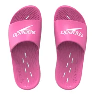 Skarpetki dla dzieci - Klapki basenowe antypoślizgowe dla dzieci Speedo Slides rozmiar 33 - miniaturka - grafika 1