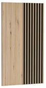 Panele ścienne i boazeria - Elior Ozdobny panel ścienny lamelowy dąb artisan Z5-D37 - miniaturka - grafika 1