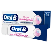 Pasty do zębów - Oral-B Pro-Science Advanced, delikatnie wybielająca pasta do zębów, 75 ml - miniaturka - grafika 1