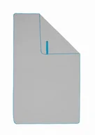 Ręczniki - Ręcznik z mikrofibry szybkoschnący FITNESS 80x130 Szary - miniaturka - grafika 1