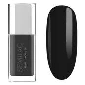 Lakiery hybrydowe - Semilac Lakier klasyczny Nail Laquer, 109 Classic Black - miniaturka - grafika 1