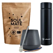 Yerba Mate - Zestaw Yerba Soul Mate Energia 500g Termos 7.0 - miniaturka - grafika 1